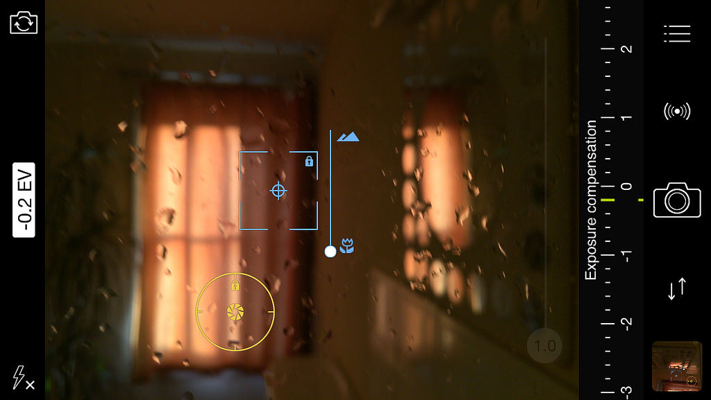 Focus Reticle indoors