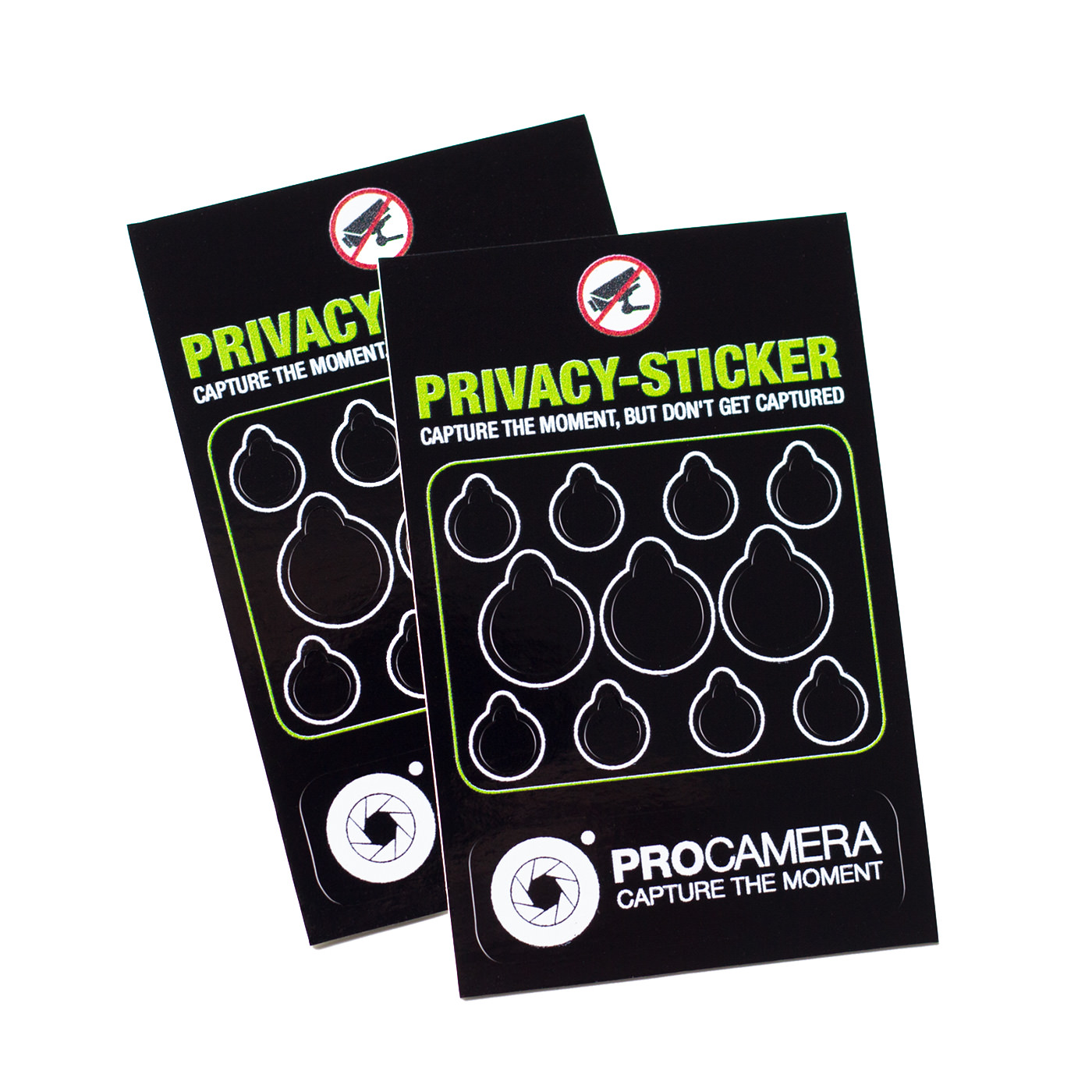 Privatsphäre Kamera Sticker Set