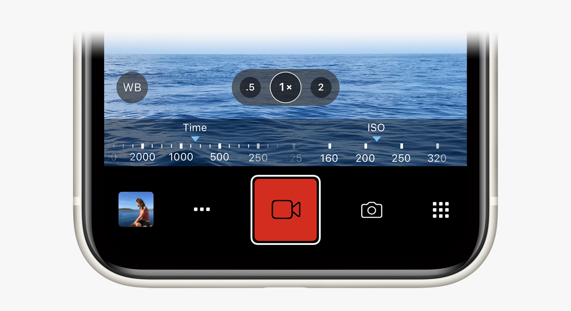 Manual Exposure Controls in ProCamera’s Video Mode