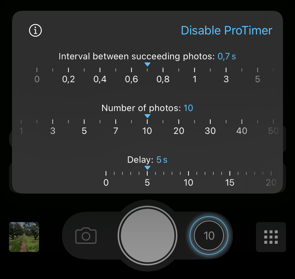 ProTimer Intervalometer 2022